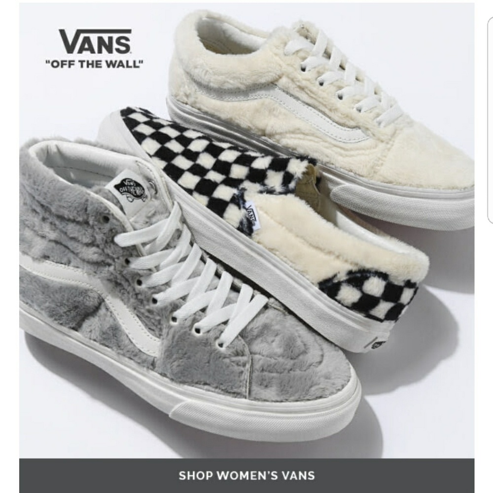 Vans Old Skool: Sherpa White